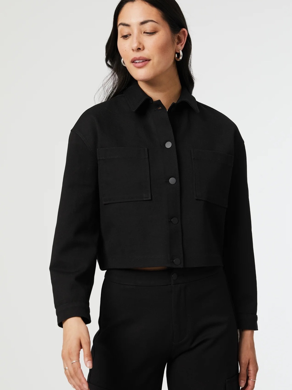 Mavi Shirley Jacket black cropped jacket small